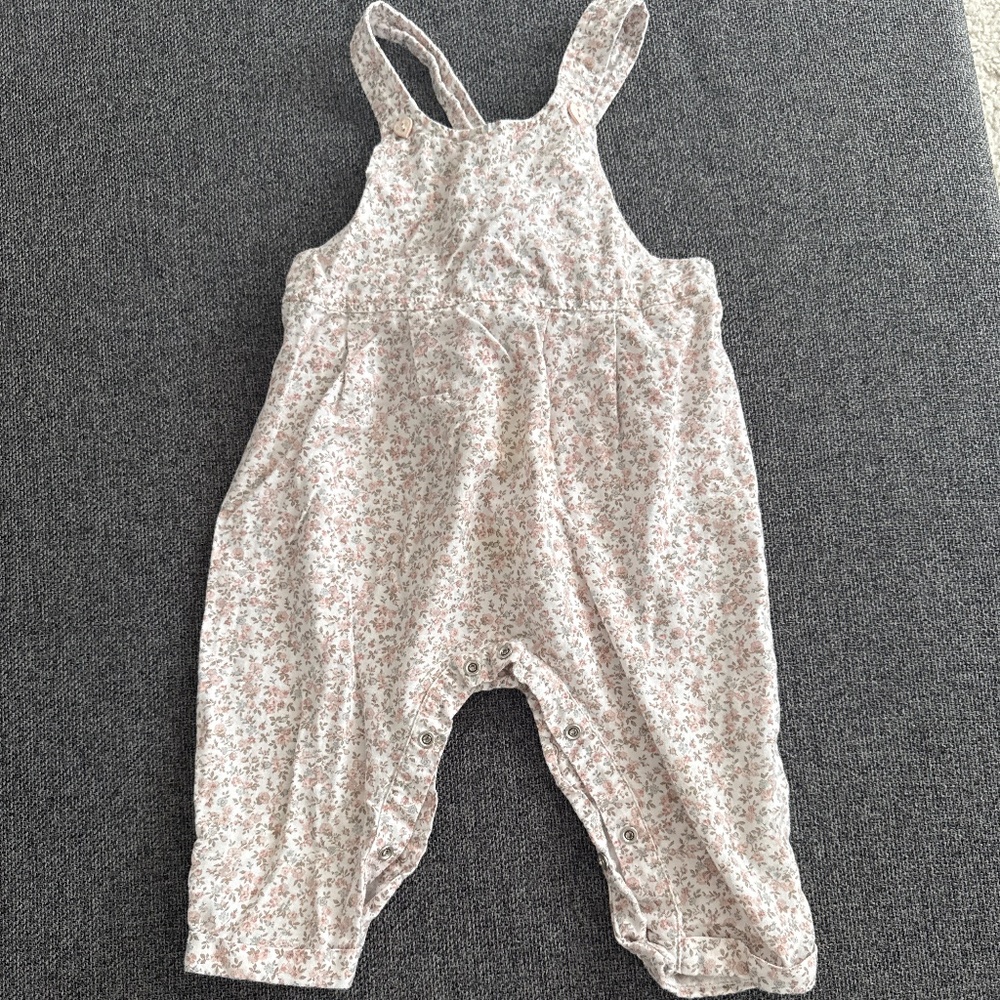 Fleurisse floral overalls